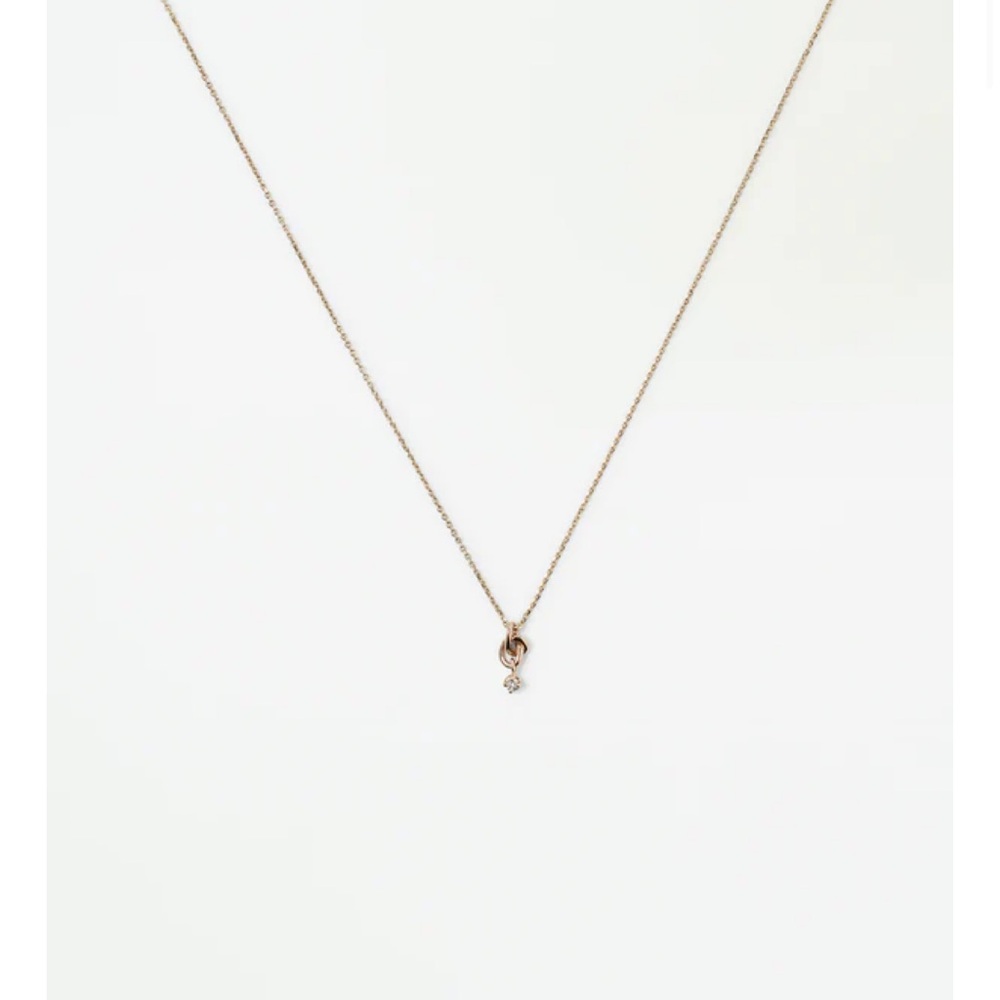 WWAKE Little Ode Diamond Necklace